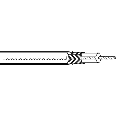 BELDEN M17/94-RG179 30 STR SCCS TFE, 95% SPC BRD SHD FEP JKT BRN, 1000FT 83264 0011000